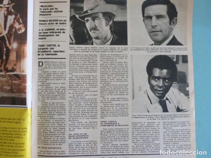 Coleccionismo de Revistas y Peri&oacute;dicos: RECORTE REPORTAJE CLIPPING DE DENNIS WEAVER REVISTA SEMANA N&ordm; 1990 PAG 35