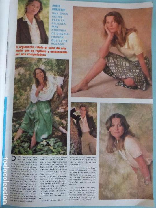 Coleccionismo de Revistas y Peri&oacute;dicos: RECORTE REPORTAJE CLIPPING DE JULIE CHRISTIE REVISTA SEMANA N&ordm; 1990 PAG 43