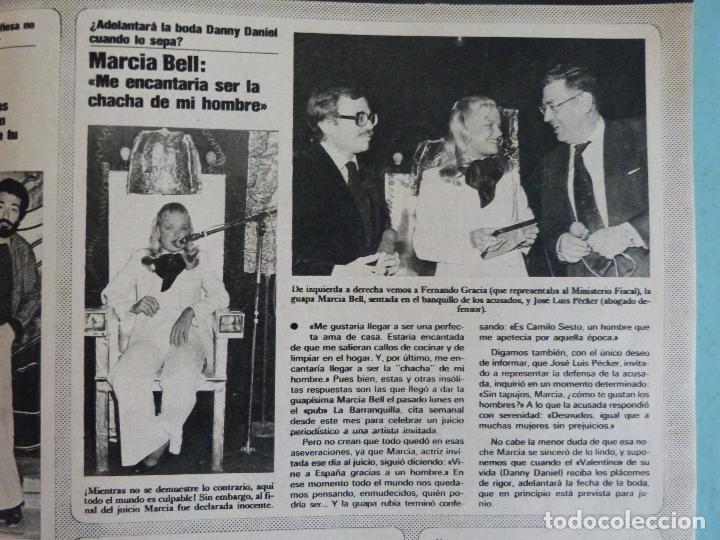 Coleccionismo de Revistas y Peri&oacute;dicos: RECORTE REPORTAJE CLIPPING DE MARCIA BELL REVISTA SEMANA N&ordm; 1990 PAG 65