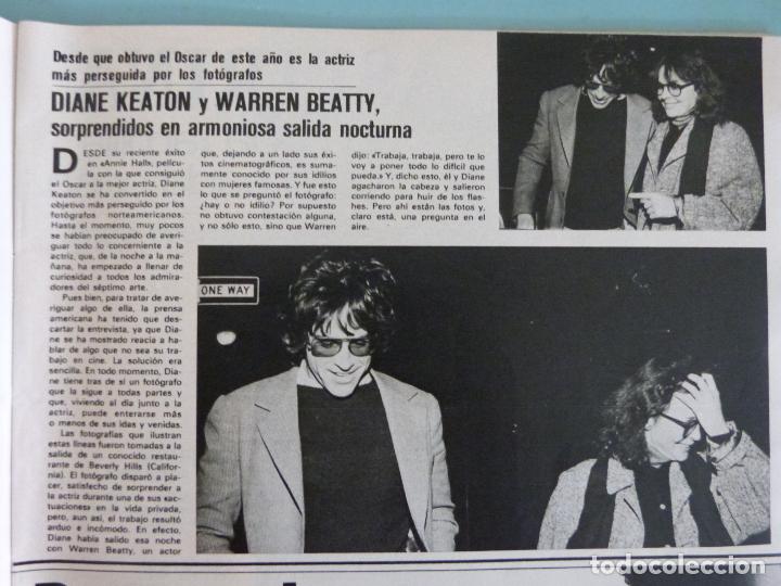 Coleccionismo de Revistas y Peri&oacute;dicos: RECORTE REPORTAJE CLIPPING DE DIANE KEATON Y WARREN BEATTY REVISTA SEMANA N&ordm; 1996 PAG 45