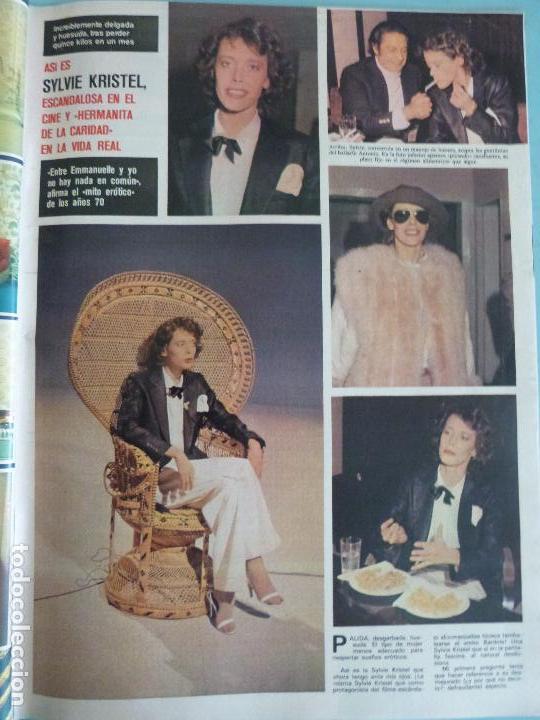 Coleccionismo de Revistas y Peri&oacute;dicos: RECORTE REPORTAJE CLIPPING DE SYLVIE KRISTEL REVISTA SEMANA N&ordm; 1996 PAG 91