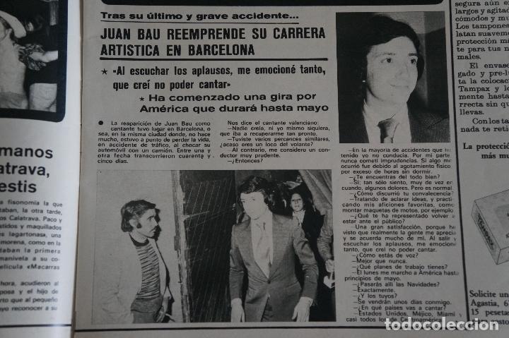 Coleccionismo de Revistas y Peri&oacute;dicos: RECORTE REPORTAJE CLIPPING DE JUAN BAU REVISTA SEMANA N&ordm; 1922 PAG.19 L 5