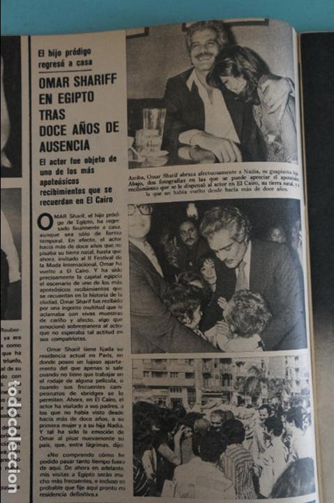 Coleccionismo de Revistas y Peri&oacute;dicos: RECORTE REPORTAJE CLIPPING DE OMAR SHARIFF REVISTA SEMANA N&ordm; 1920 PAG. 24 L5
