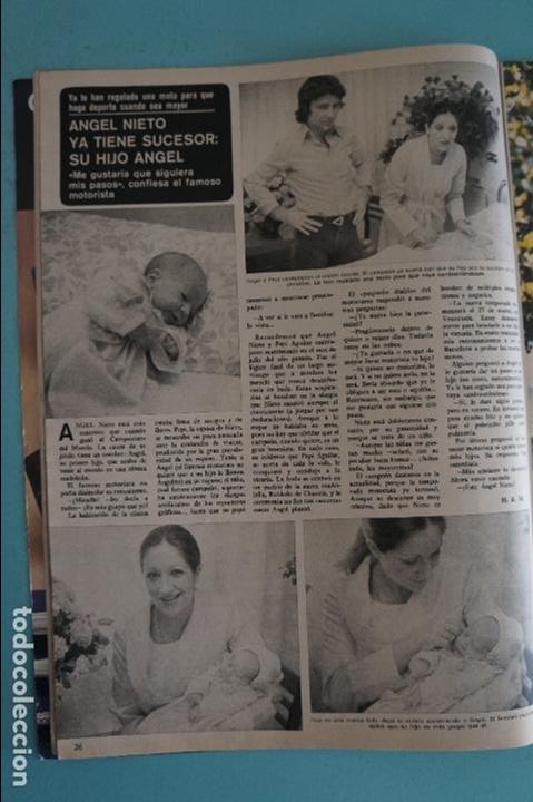 Coleccionismo de Revistas y Peri&oacute;dicos: RECORTE REPORTAJE CLIPPING DE ANGEL NIETO REVISTA SEMANA N&ordm; 1920 PAG.26 L 5