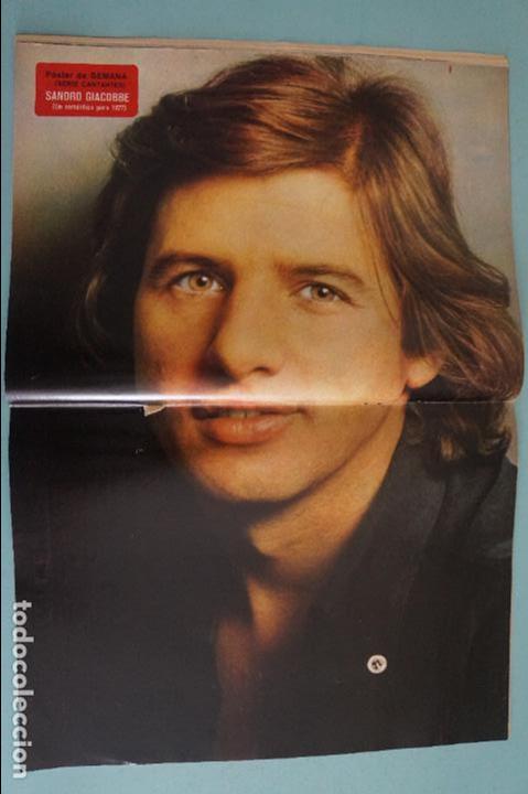 Coleccionismo de Revistas y Peri&oacute;dicos: RECORTE REPORTAJE CLIPPING DE POSTER DE SANDRO GIACOBBE REVISTA SEMANA N&ordm; 1935 PAG 44-45