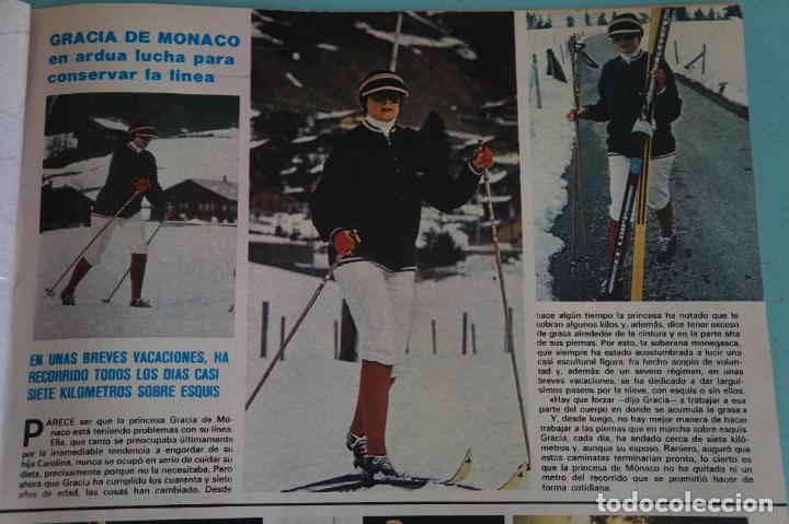 Coleccionismo de Revistas y Peri&oacute;dicos: RECORTE REPORTAJE CLIPPING DE GRACIA DE MONACO REVISTA SEMANA N&ordm; 1935 PAG 40-41