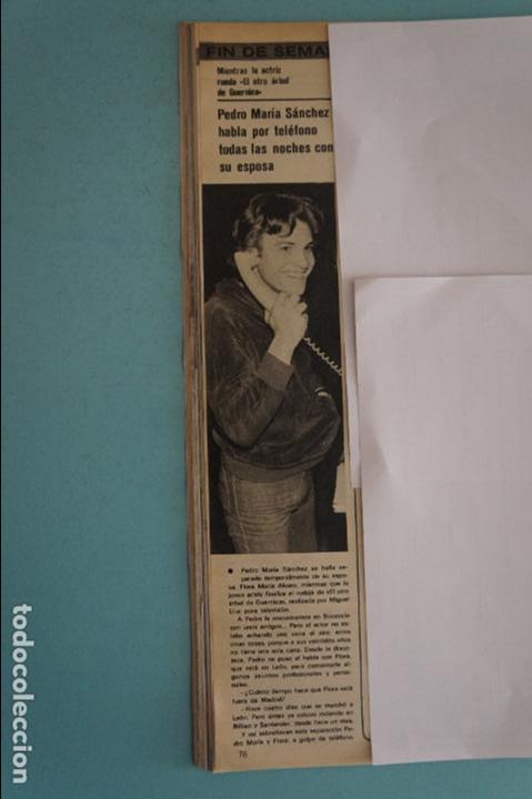 Coleccionismo de Revistas y Peri&oacute;dicos: RECORTE REPORTAJE CLIPPING DE PEDRO MARIA SANCHEZ REVISTA SEMANA N&ordm; 1935 PAG 76