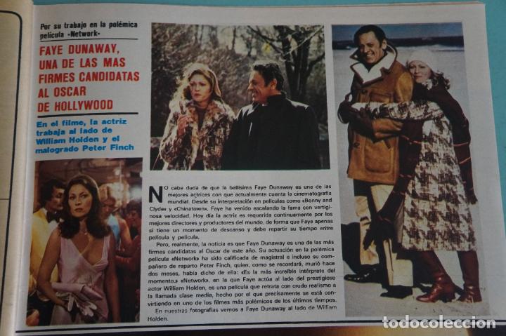 Coleccionismo de Revistas y Peri&oacute;dicos: RECORTE REPORTAJE CLIPPING DE FAYE DUNAWAY REVISTA SEMANA N&ordm; 1936 PAG 55