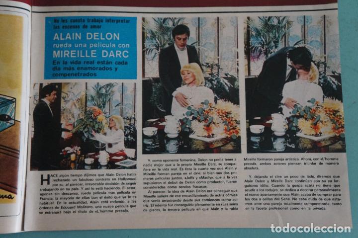 Coleccionismo de Revistas y Peri&oacute;dicos: RECORTE REPORTAJE CLIPPING DE ALAIN DELON Y MIREILLE DARC REVISTA SEMANA N&ordm; 1940 PAG 39