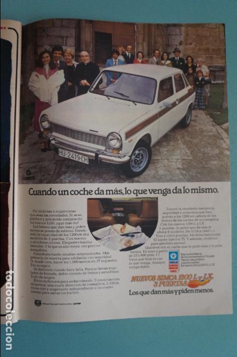 Coleccionismo de Revistas y Peri&oacute;dicos: RECORTE REPORTAJE CLIPPING DE SIMCA 1200 REVISTA SEMANA N&ordm; 1934 PAG 75
