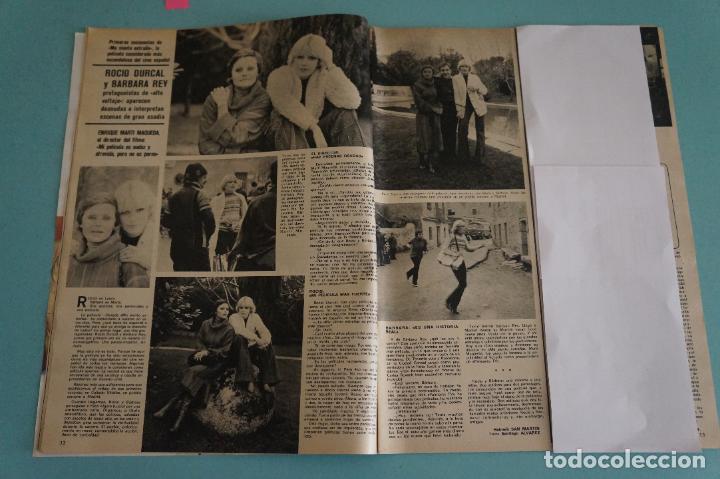 Coleccionismo de Revistas y Peri&oacute;dicos: RECORTE REPORTAJE CLIPPING DE ROCIO DURCAL Y BARBARA REY REVISTA SEMANA N&ordm; 1934 PAG 12-13