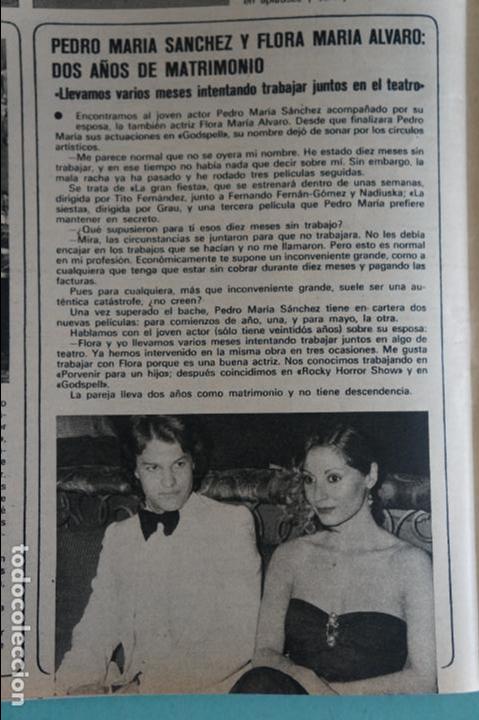 Coleccionismo de Revistas y Peri&oacute;dicos: RECORTE CLIPPING DE PEDRO MARIA SANCHEZ Y FLORA MARIA ALVARO REVISTA SEMANA N&ordm; 1922 PAG. 84 L 5