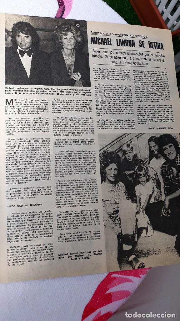 Coleccionismo de revistas y peri&oacute;dicos: MICHAEL LANDON LA CASA DE LA PRADERA