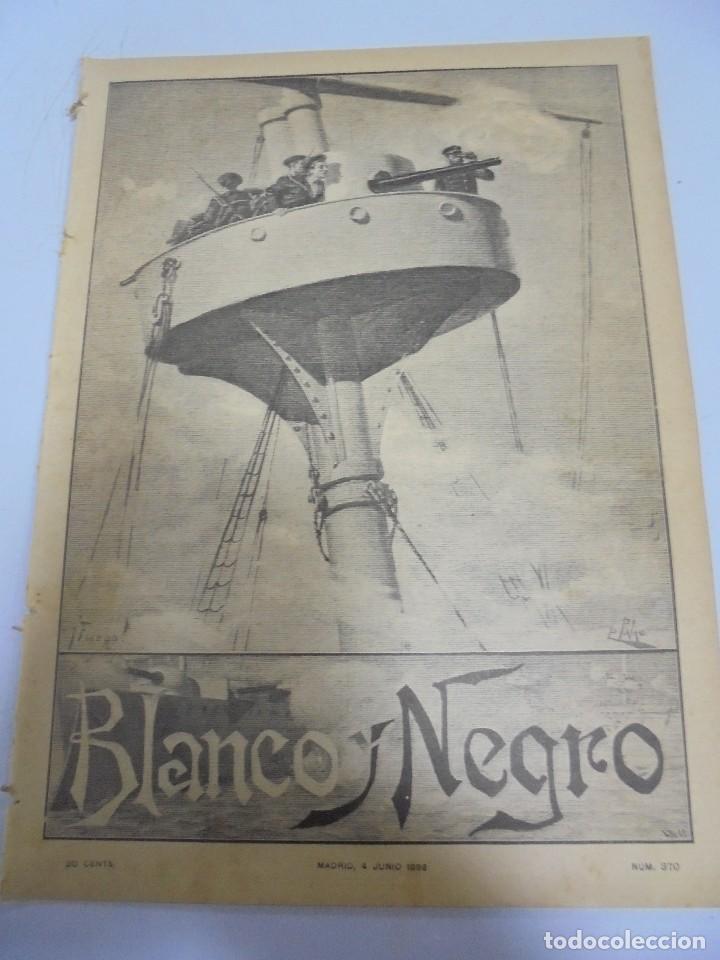 Collection Magazines and Newspapers: SPANISH AMERICAN WAR. 4/06/1898. BLANCO Y NEGRO. N&ordm; 370. VER ARTICULOS. VER FOTOS