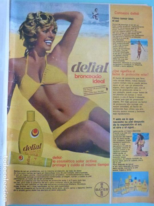 Coleccionismo de Revistas y Peri&oacute;dicos: RECORTE REPORTAJE CLIPPING DE DELIAL BRONCEADO REVISTA SEMANA N&ordm; 1947 PAG 11