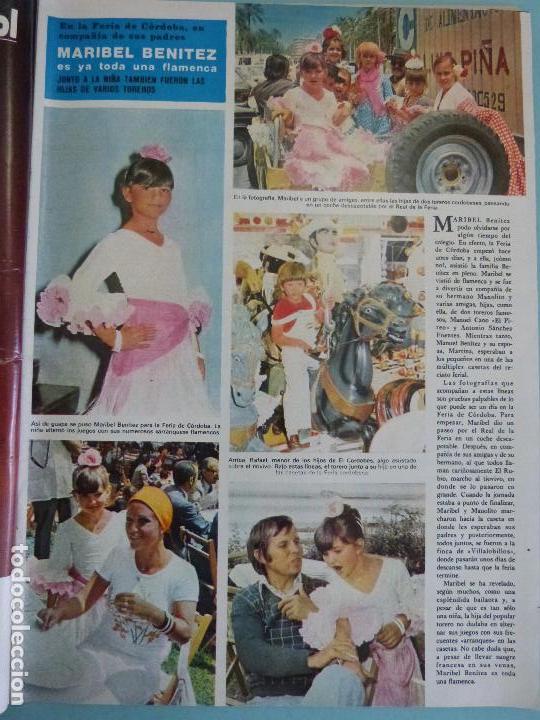 Coleccionismo de Revistas y Peri&oacute;dicos: RECORTE REPORTAJE CLIPPING DE MARIBEL BENITEZ REVISTA SEMANA N&ordm; 1947 PAG 25