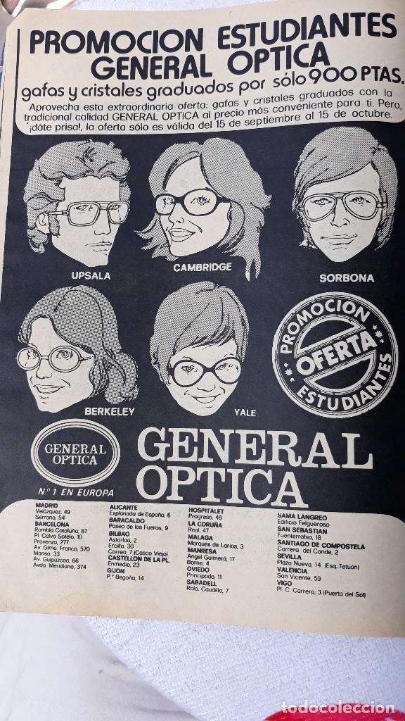 Collezionismo di Riviste e Giornali: anuncio general optica