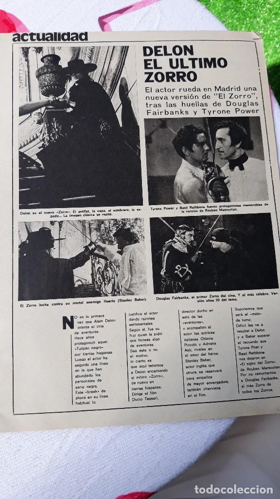 Collezionismo di Riviste e Giornali: el zorro alain delon douglas fairbanks stanley baker tyrone power