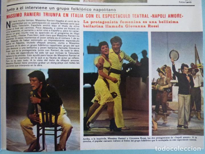 Coleccionismo de Revistas y Peri&oacute;dicos: RECORTE REPORTAJE CLIPPING DE MASSIMO RANIERI REVISTA SEMANA N&ordm; 1947 PAG 57
