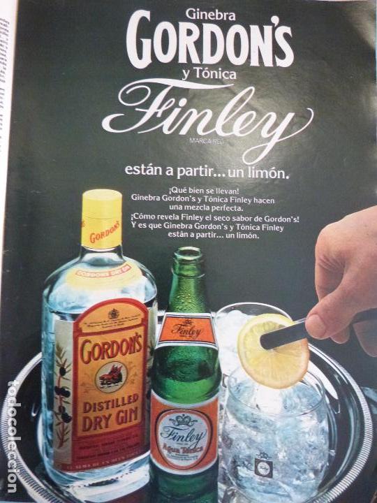 Coleccionismo de Revistas y Peri&oacute;dicos: RECORTE REPORTAJE CLIPPING DE GORDONS Y FINLEY REVISTA SEMANA N&ordm; 1946 PAG 23
