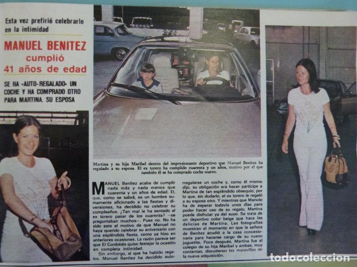 Coleccionismo de Revistas y Peri&oacute;dicos: RECORTE REPORTAJE CLIPPING DE MANUEL BENITEZ REVISTA SEMANA N&ordm; 1946 PAG 25
