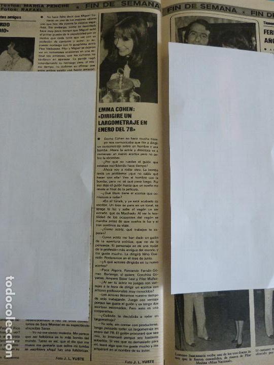 Coleccionismo de Revistas y Peri&oacute;dicos: RECORTE REPORTAJE CLIPPING DE EMMA COHEN REVISTA SEMANA N&ordm; 1946 PAG 68