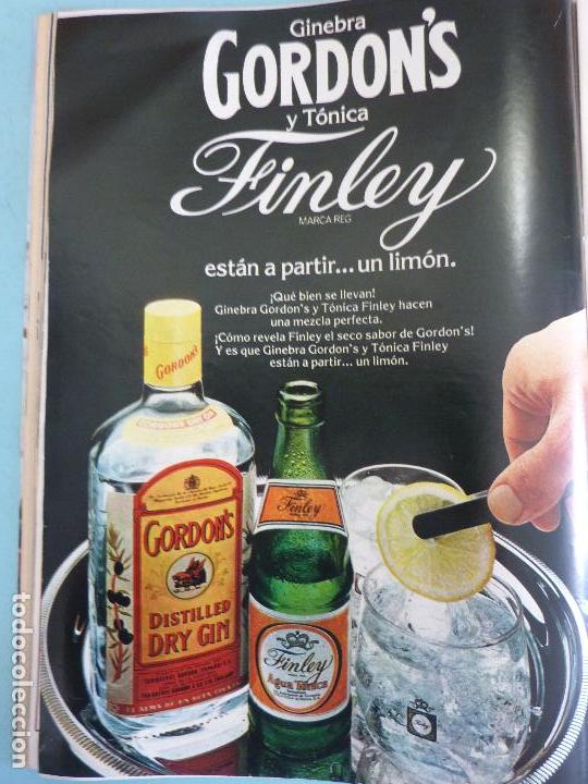 Coleccionismo de Revistas y Peri&oacute;dicos: RECORTE REPORTAJE CLIPPING DE GORDONS Y FINLEY REVISTA SEMANA N&ordm; 1944 PAG 38