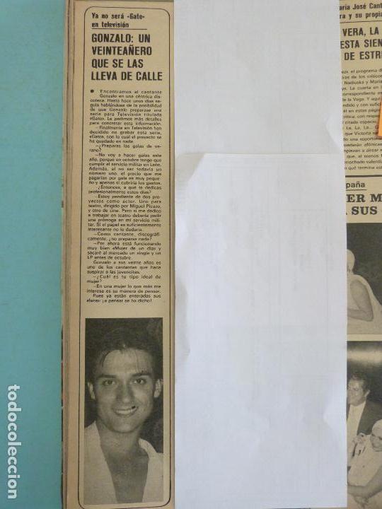 Coleccionismo de Revistas y Peri&oacute;dicos: RECORTE REPORTAJE CLIPPING DE GONZALO REVISTA SEMANA N&ordm; 1944 PAG 86