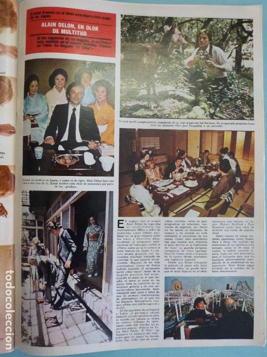 Coleccionismo de Revistas y Peri&oacute;dicos: RECORTE REPORTAJE CLIPPING DE ALAIN DELON REVISTA SEMANA N&ordm; 1944 PAG 89