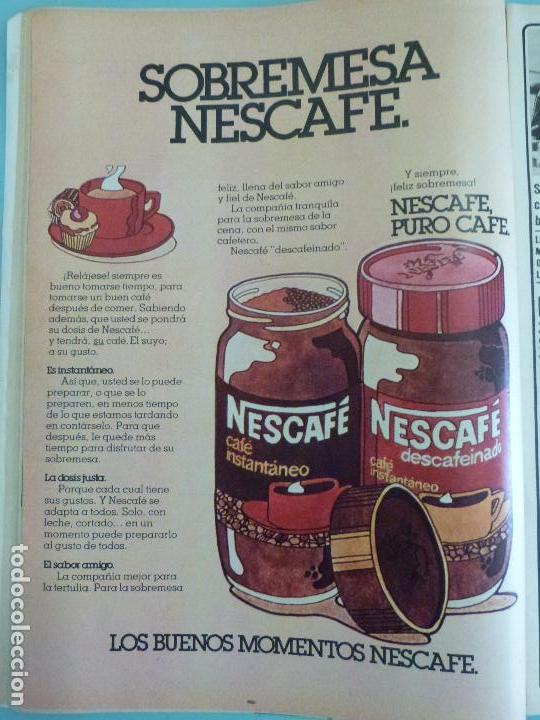 Coleccionismo de Revistas y Peri&oacute;dicos: RECORTE REPORTAJE CLIPPING DE NESCAFE REVISTA SEMANA N&ordm; 1943 PAG 20