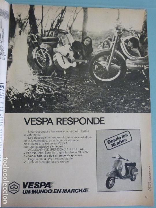 Coleccionismo de Revistas y Peri&oacute;dicos: RECORTE REPORTAJE CLIPPING DE VESPA REVISTA SEMANA N&ordm; 1943 PAG 29