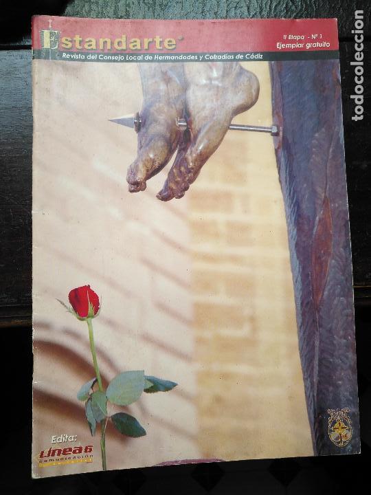 Coleccionismo de Revistas y Peri&oacute;dicos: publicacion cadiz revista estandarte ii etapa numero 1 - hermandades y cofradias semana santa