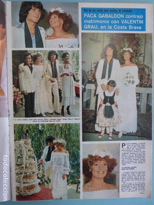 Coleccionismo de Revistas y Peri&oacute;dicos: RECORTE REPORTAJE CLIPPING DE PACA GABALDON Y VALENTIN GRAU REVISTA SEMANA N&ordm; 1948 PAG 3-5