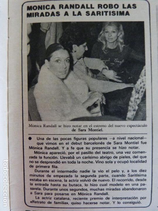 Coleccionismo de Revistas y Peri&oacute;dicos: RECORTE REPORTAJE CLIPPING DE MONICA RANDALL REVISTA SEMANA N&ordm; 1931 PAG 27