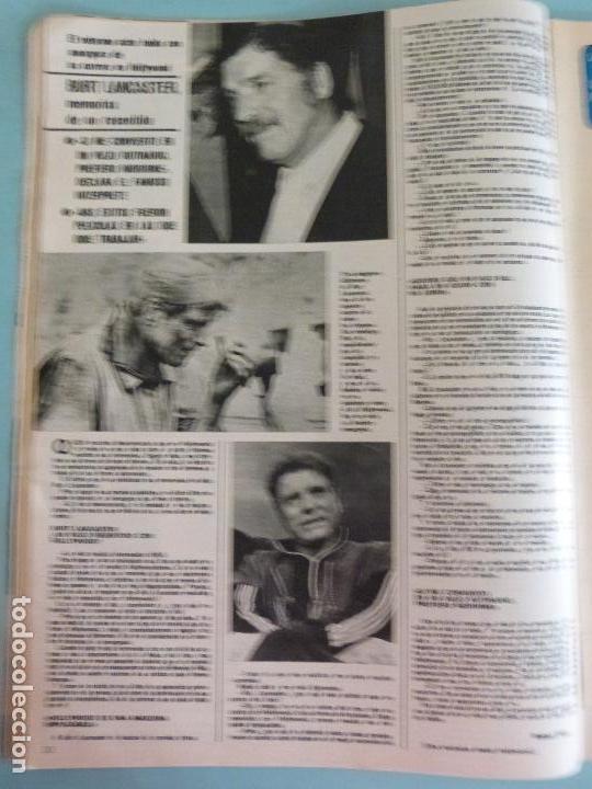 Coleccionismo de Revistas y Peri&oacute;dicos: RECORTE REPORTAJE CLIPPING DE BURT LANCASTER REVISTA SEMANA N&ordm; 1931 PAG 32