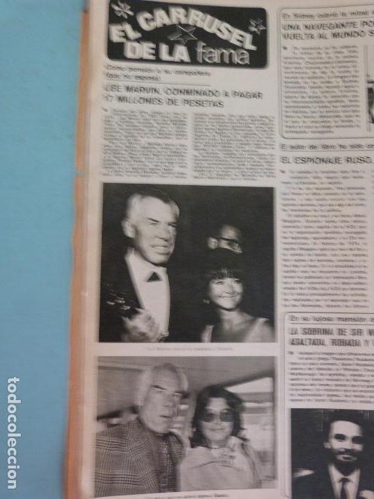 Coleccionismo de Revistas y Peri&oacute;dicos: RECORTE REPORTAJE CLIPPING DE LEE MARVIN REVISTA SEMANA N&ordm; 1927 PAG 28