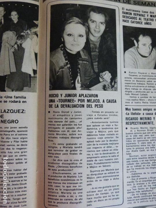 Coleccionismo de Revistas y Peri&oacute;dicos: RECORTE REPORTAJE CLIPPING DE ROCIO D&Uacute;RCAL Y JUNIOR REVISTA SEMANA N&ordm; 1927 PAG 57