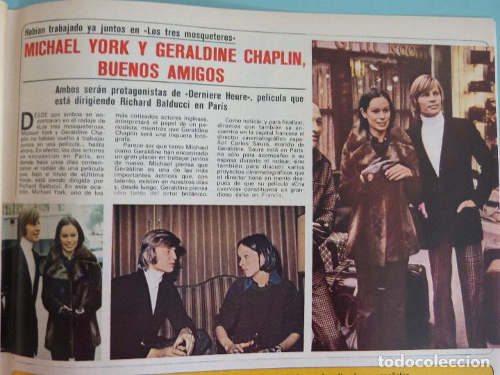 Coleccionismo de Revistas y Peri&oacute;dicos: RECORTE REPORTAJE CLIPPING DE MICHAEL YORK Y GERALDINE CHAPLIN REVISTA SEMANA N&ordm; 1925 PAG.64 L 5