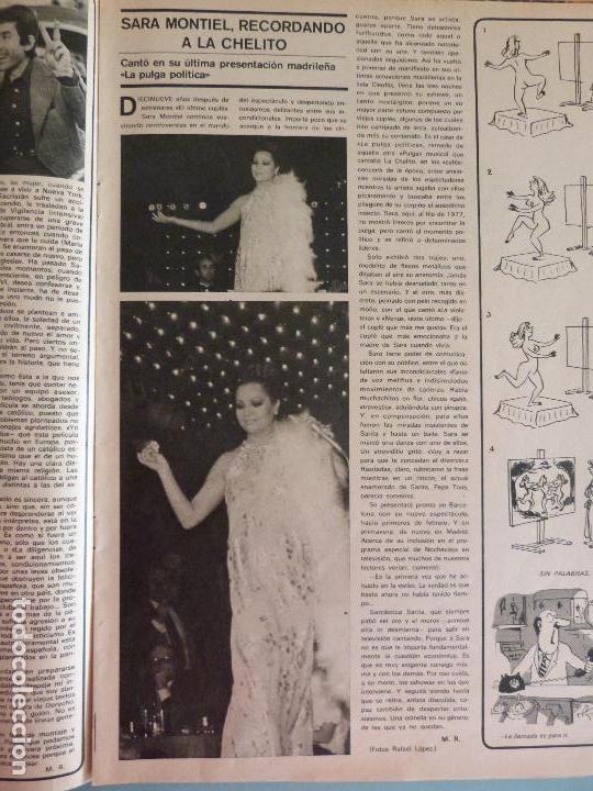 Coleccionismo de Revistas y Peri&oacute;dicos: RECORTE REPORTAJE CLIPPING DE SARA MONTIEL REVISTA SEMANA N&ordm; 1926 PAG 33