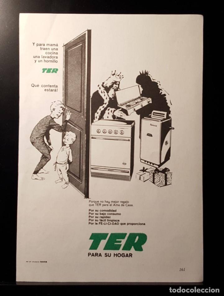 Coleccionismo de Revistas y Peri&oacute;dicos: Hoja Publicidad. Electrodomesticos Ter. Para su Hogar. (READERS DIGEST 1963)
