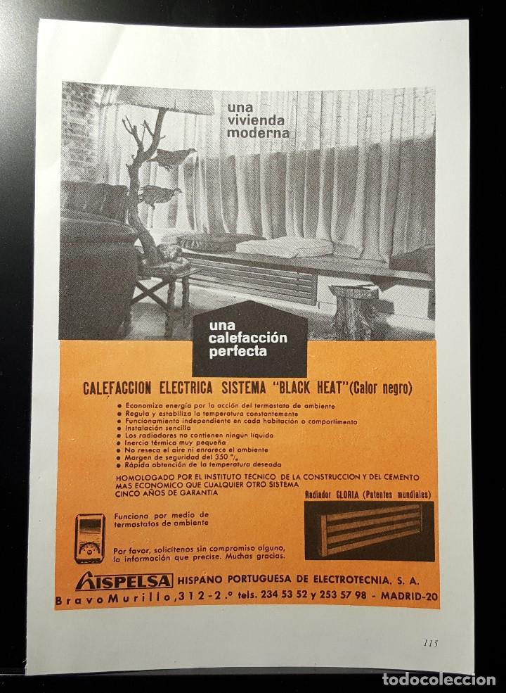 Coleccionismo de Revistas y Peri&oacute;dicos: Hoja Publicidad. Radiador Gloria. Calefaccion Perfecta. (READERS DIGEST 1963)