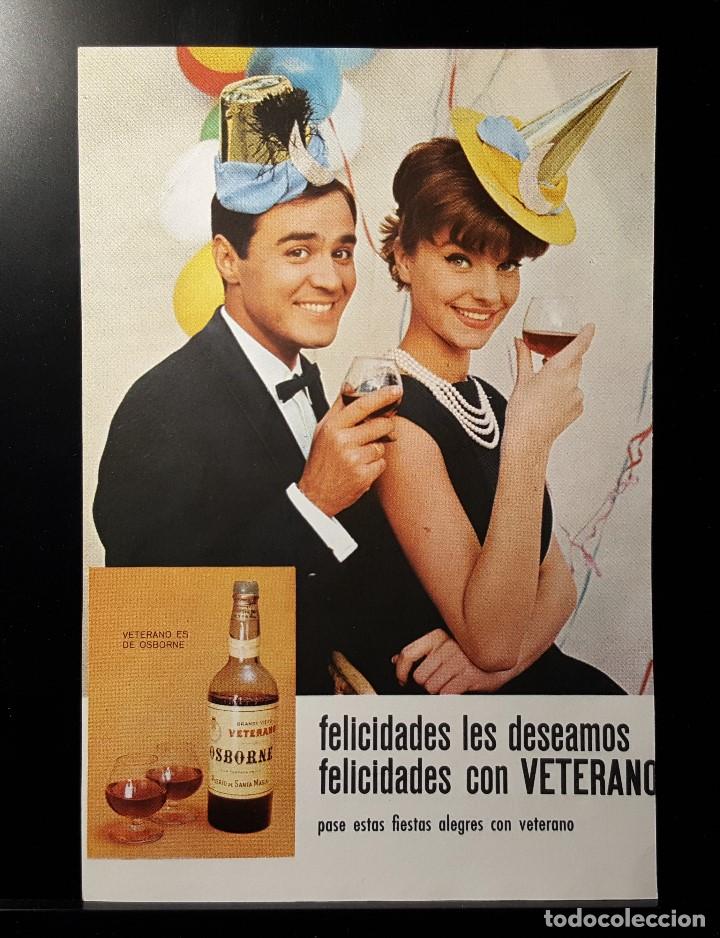 Coleccionismo de Revistas y Peri&oacute;dicos: Hoja Publicidad. Cara 1: Felicidades Veterano. Cara 2: Alimento Infantil Milo. (READERS DIGEST 1963)