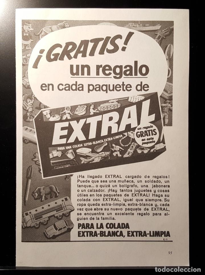 Coleccionismo de Revistas y Peri&oacute;dicos: Hoja Publicidad. Detergente Colada Extra. Regalo en cada Paquete. (READERS DIGEST 1963)