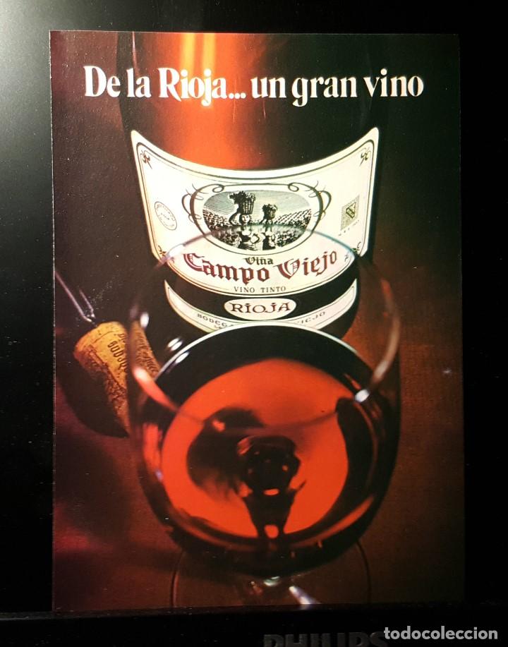 Coleccionismo de Revistas y Peri&oacute;dicos: Hoja Publicidad. Vino Campo Viejo. Rioja. Un Gran Vino. READERS DIGEST 1972)