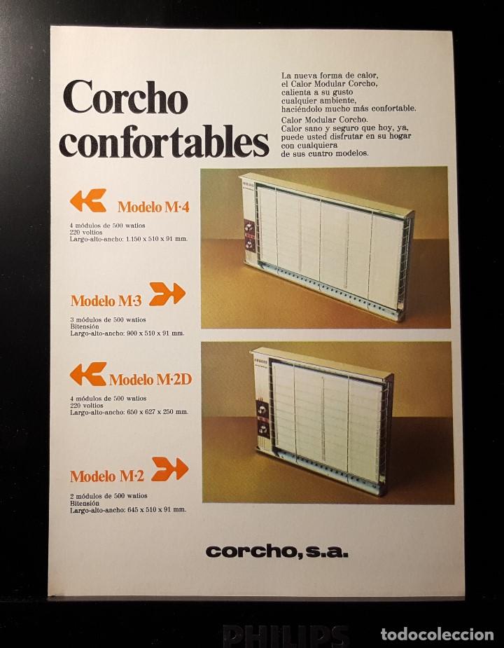 Coleccionismo de Revistas y Peri&oacute;dicos: Hoja Publicidad. Calor Modular Corcho S.A.. READERS DIGEST 1972)