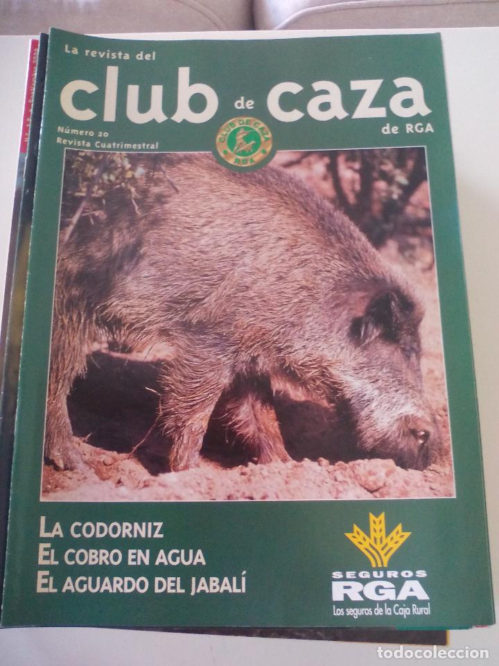 Coleccionismo de Revistas y Peri&oacute;dicos: N&ordm;. N&Uacute;MERO 20 LA REVISTA DEL CLUB DE CAZA DE RGA. LA CODORNIZ, EL COBRO EN AGUA, EL AGUARDO JABAL&Iacute;