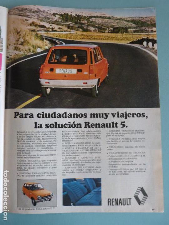 Coleccionismo de Revistas y Peri&oacute;dicos: RECORTE REPORTAJE CLIPPING DE RENAULT 5 REVISTA SEMANA N&ordm; 1761 PAG. 69