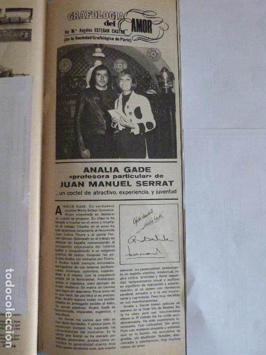 Coleccionismo de Revistas y Peri&oacute;dicos: RECORTE REPORTAJE CLIPPING DE ANALIA GADE Y JUAN MANUEL SERRAT REVISTA SEMANA N&ordm; 1761 PAG. 107