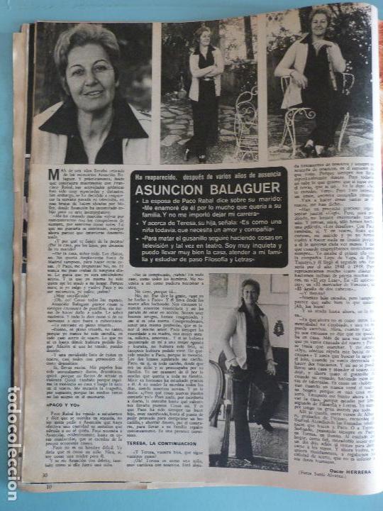 Coleccionismo de Revistas y Peri&oacute;dicos: RECORTE REPORTAJE CLIPPING DE ASUNCION BALAGUER REVISTA SEMANA N&ordm; 1735 PAG. 30