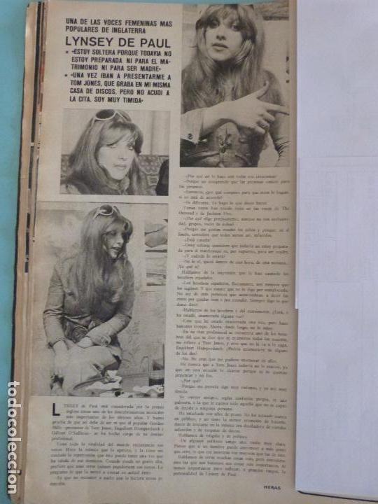 Coleccionismo de Revistas y Peri&oacute;dicos: RECORTE REPORTAJE CLIPPING DE LYNSEY DE PAUL REVISTA SEMANA N&ordm; 1735 PAG. 36